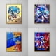thumbnail image 2 of Póster de S-Sonic H-Hedgehog, póster de juego de dibujos animados, pinturas para decoración de dormitorio, imagen en la pared, decoración del hogar, accesorio de arte para habitación, 2 of 5