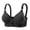 R149-Black, variant on Wireless Bras for Women Front Closure Bra Support Comfort Brassiere Full Coverage Bralette Shaping Back Smoothing Plus Size Bras Daily Ladies Bras