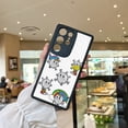 thumbnail image 2 of Elegante y duradera: funda para teléfono con diseño de arcoíris de doble capa esmerilada con ilustración divertida para iPhone 15 Pro Max 14 13 12 Pro 11, 2 of 4