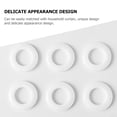thumbnail image 4 of GOOHOCHY Œillets de Rideaux 4 Pcs Ronds en Plastique ABS Installation Facile pour Usage Domestique, 4 of 8