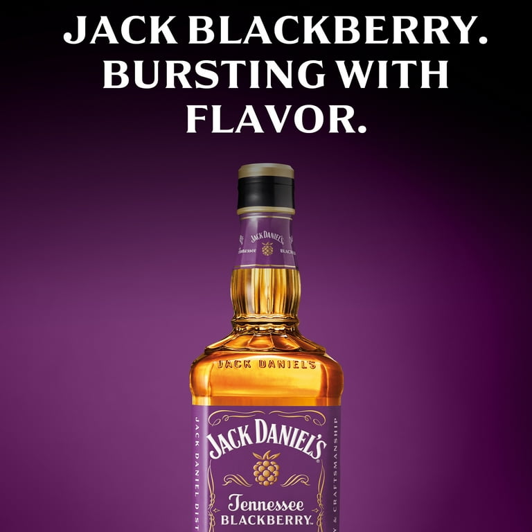 Jack Daniel's Tennessee Blackberry Whiskey Specialty, 750 ml