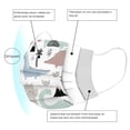 thumbnail image 4 of Máscara infantil HUOGUO Desechable de 3 capas Meltblown, 20 unidades, 4 of 5
