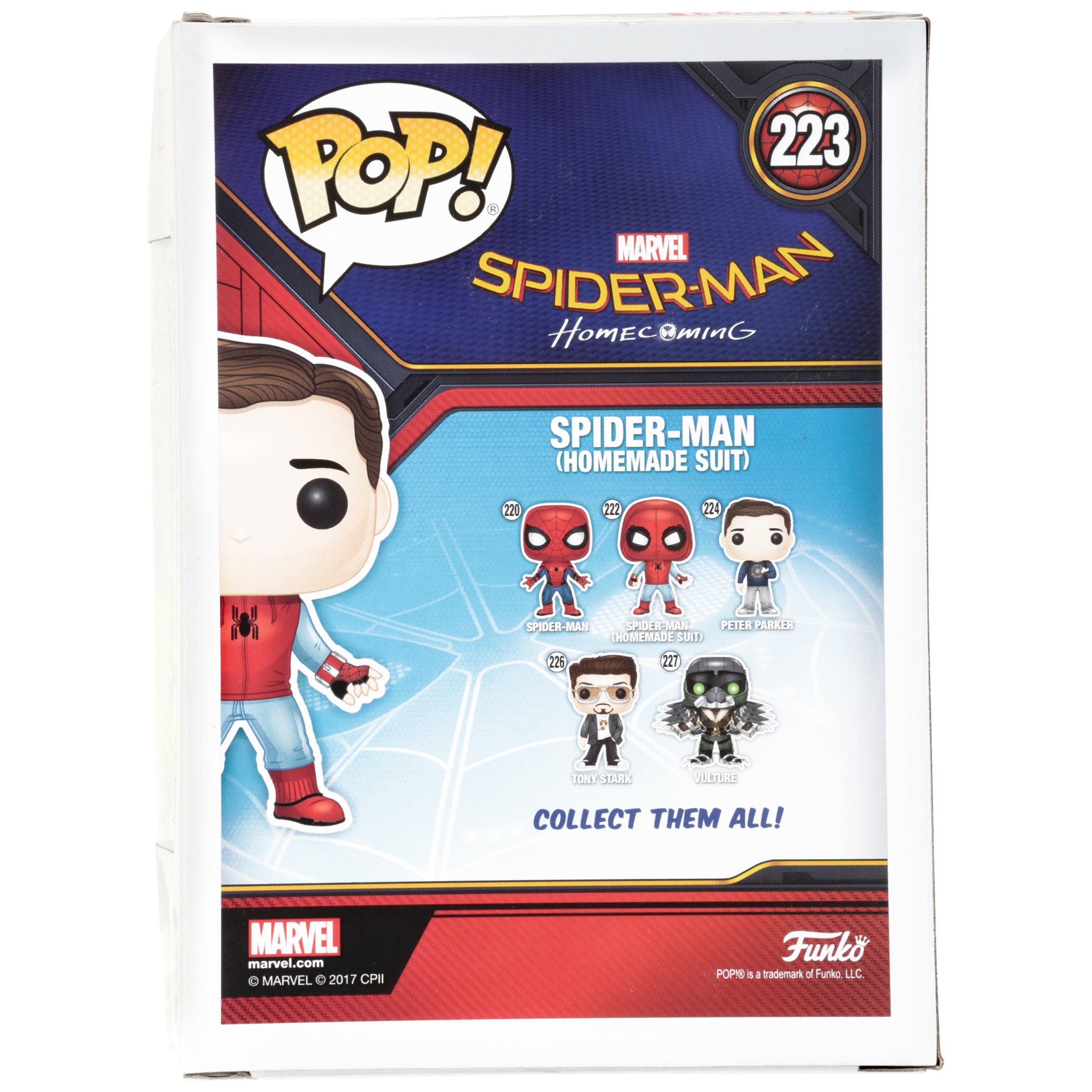 Funko POP! Marvel: Spider-Man, Spider-Man Homemade Suit Unmasked, Walmart  Exclusive