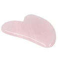 thumbnail image 2 of Tablero de raspado Fugacal Gua Sha en forma de corazón Jade natural Anti envejecimiento 117 g, 2 of 6