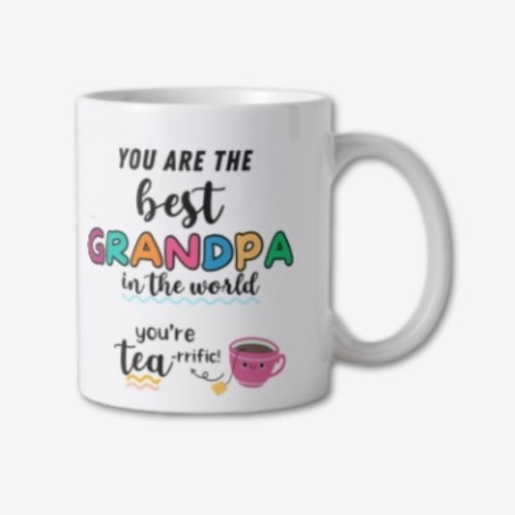 You Are the Best Grandpa in the World Coffee Mug - Gift for Grandfather