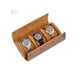 thumbnail image 4 of Estuche Para Relojes 3 Rejillas Exhibidor Retro Cuero, 4 of 5