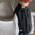 thumbnail image 4 of KYAIGUO Girls Boys Kids Toddler Winter Hooded down Vest for 2-12 Years Old Warm Fall Sleeveless Jackets with Zipper Puffer Padded Stand-Up Collar Coats, 4 of 9