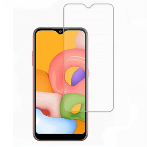for Samsung Galaxy A01 Clear Screen Protector Tempered Glass, [2 Pcs] Ultra Thin Anti Scratch Screen Protective Flim Compatible with Galaxy A10 /Galaxy A10 E