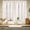 Boho, variant on Floral Kitchen Curtains 24 Inch Length Blue Window Curtain Over Sink Spring Summer Small Short Tier for Bathroom Cafe Rod Pocket (2 Panels, 27.5" W x 24" L)