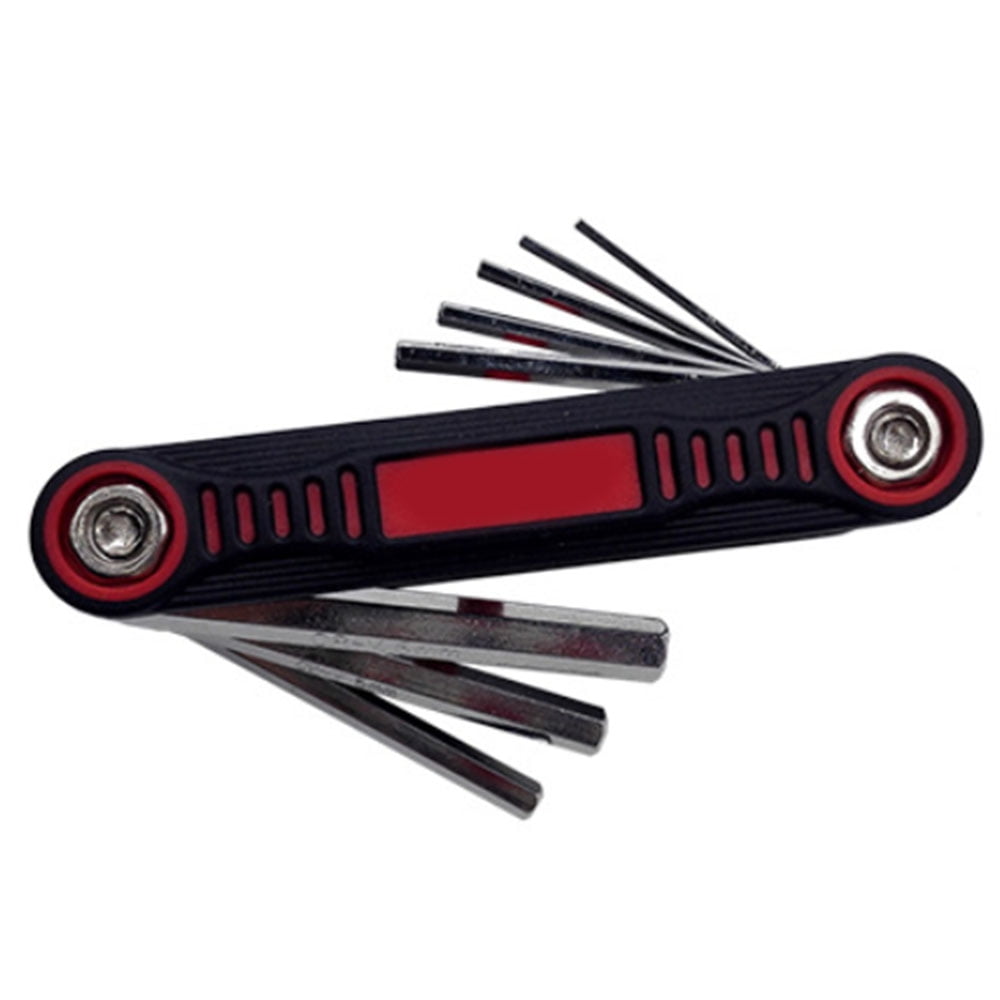 Buy 8 in 1 Folding Allen Key Set Universal Hexagonal Key Set Metric