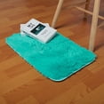 thumbnail image 3 of Mascarry Shaggy Fluffy Area Rug for Living Room, Ultra Soft Bedside Bedroom Carpets, Blue, 3 of 8