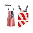 thumbnail image 3 of PALACLOTH Women Independence Day Summer Adjustable Strap Above Knee Dress, 3 of 5