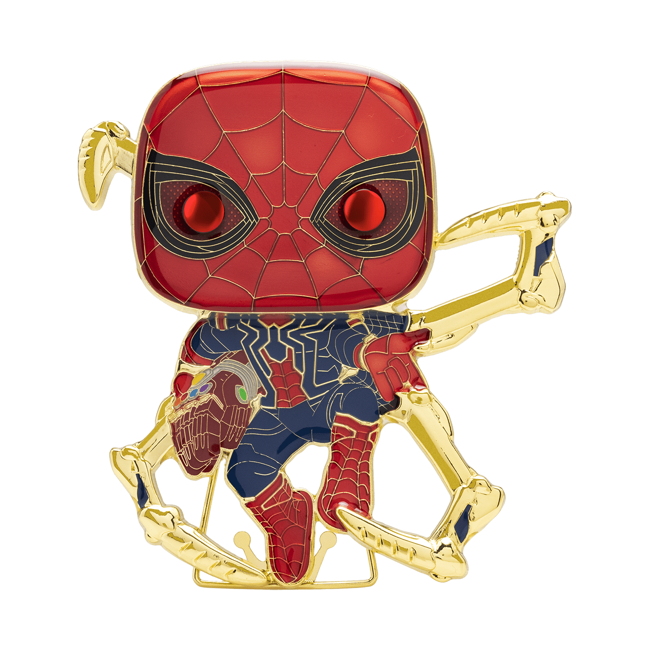 Funko Pop! Pop Pin Marvel: Spider Man with Chase (Walmart Exclusive) -  