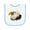 White and Light Blue, variant on Inktastic Bald Eagle Baby Terry Cloth Bib