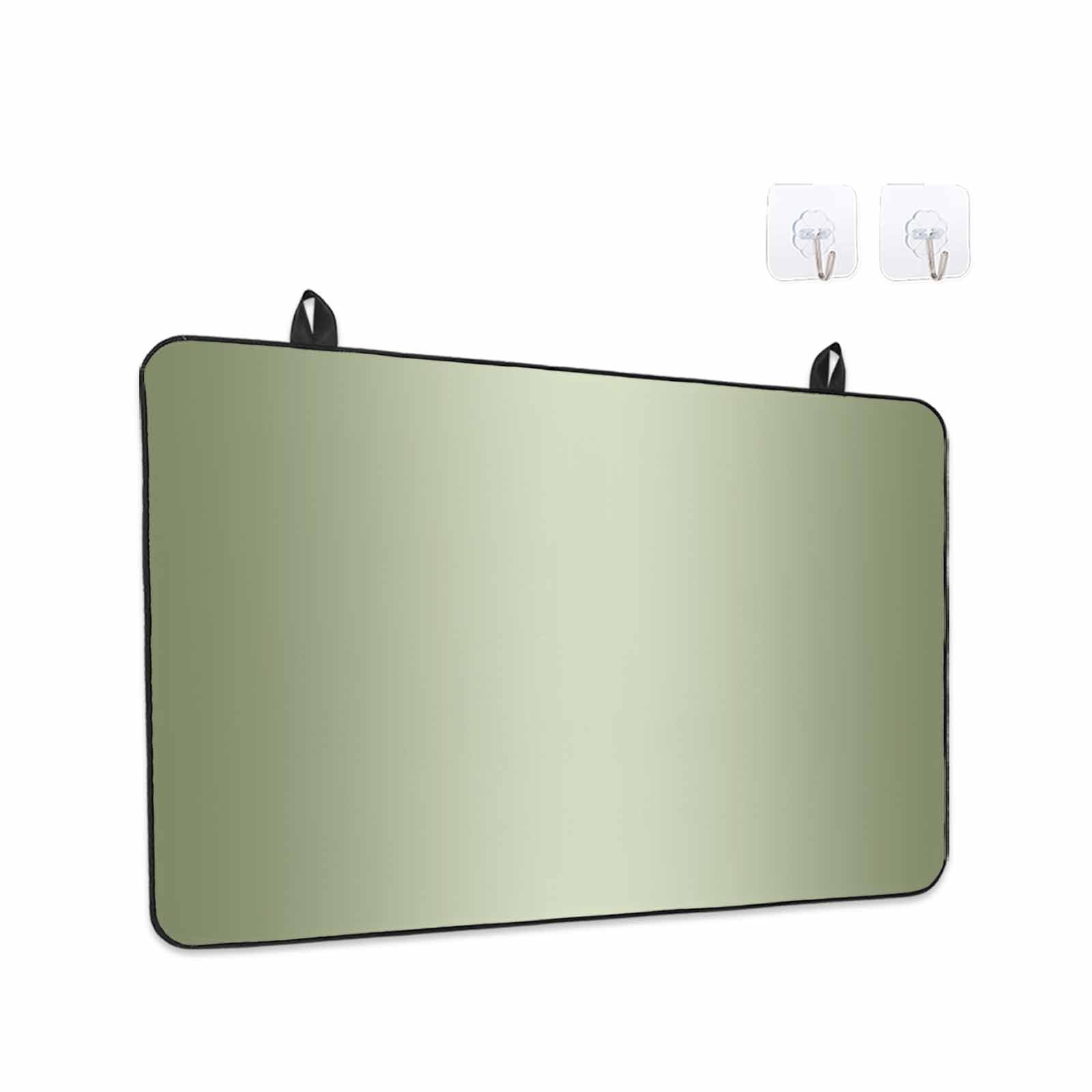 Sage Green Ombre Stove Top Cover for Electric Stove, Heat-proof & Non Slip Glass Top Stove Cover Protector, Modern Gradient Abstract Art Kitchen Flat Cooktop Rubber Mat 24x21 Inches