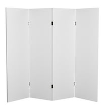 Red Lantern 5 ft. Tall Do It Yourself Canvas Room Divider - 4 Panel