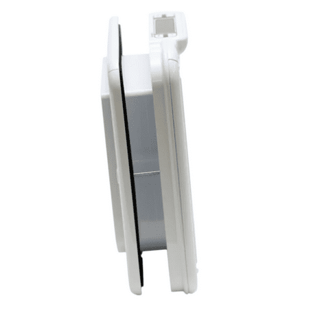 Cat Mate Elite I.D. Disc Cat Door for Entry and Exit Control with Timer Control - White