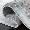 thumbnail image 6 of SAFAVIEH Craft Damjan Abstract Area Rug, Blue/Grey, 4' x 4' Round, 6 of 8