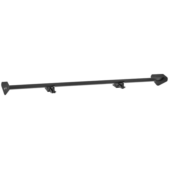 43.3 Inch Lightweight Aluminum GT Wing Spoiler - Universal Adjustable Single Deck Rear Spoiler for Racing & Drift (Black, JDM Style)