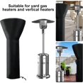 thumbnail image 3 of yeuweold Housses de Chauffage Extérieur Noir : Housse de Chauffage de Patio, Housse de Protection, Housse de Chauffage de Terrasse, Housse de Chauffage de Patio (226*85*48cm), 3 of 5