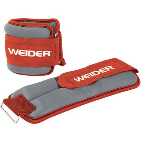 Weider Pair Ankle Weights, 5-8lbs (Best Adjustable Ankle Weights)