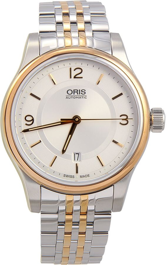 Oris - Oris 73375944331MB Watch Classic Date Mens Silver Dial Steel