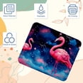 thumbnail image 3 of Flamingo Gaming Mouse Pad, Desk Mat, 8.3x9.8 Inch, Non-Slip Rubber Bottom, Printed, Suitable for Office and Gaming, 3 of 6