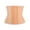 Beige(9inch 9steel Bones-hook&eye)-3X-Small, variant on Beige(9inch 9steel Bones hook&eye) Beige 9 Inch Waist Trainer with 9 Steel