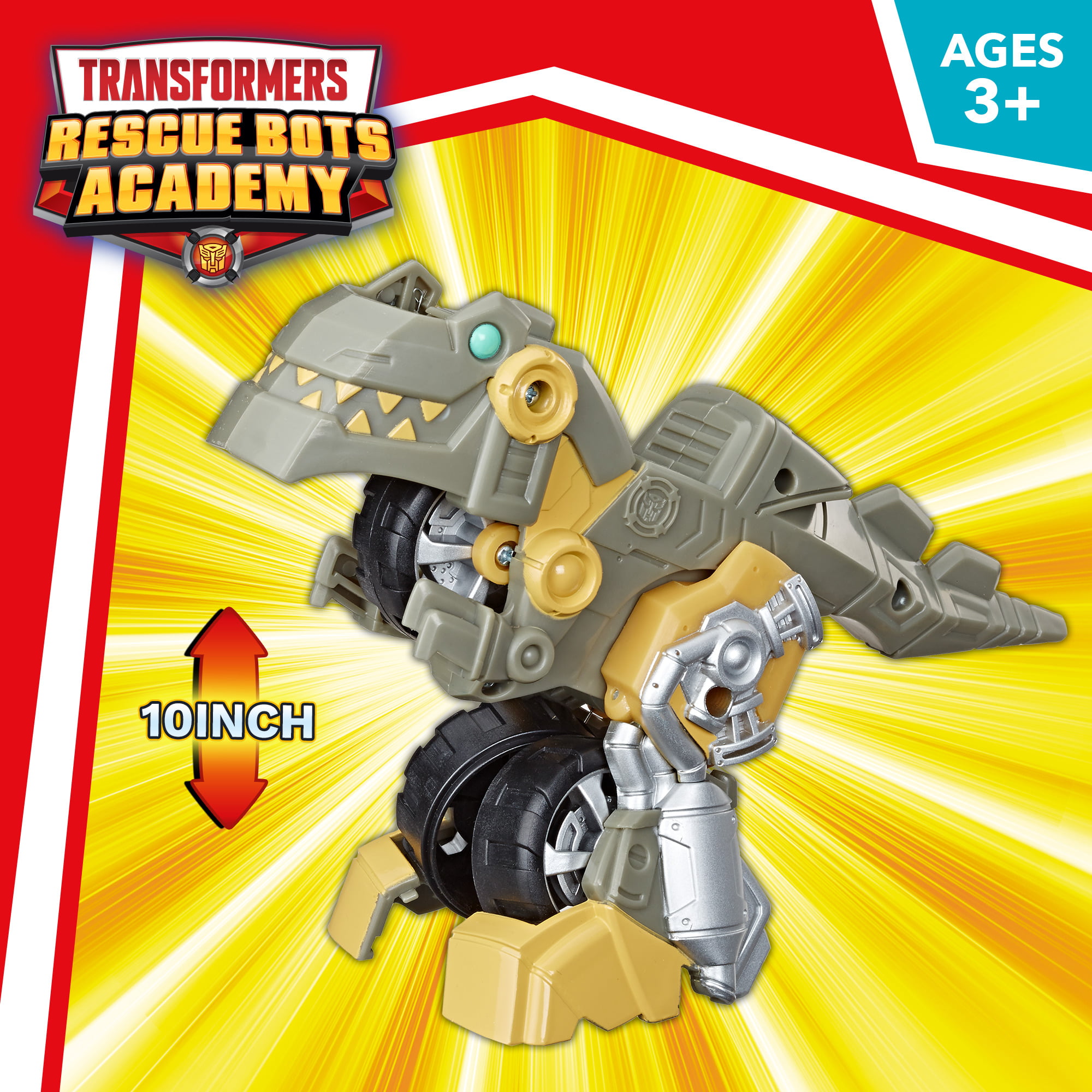 Transformers Rescue Bots Academy Playskool Heroes Grimlock Action Figures 