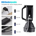 thumbnail image 6 of Rechargeable LED Searchlight Portable Super Bright Handheld Spotlight Flashlight, 6 of 6