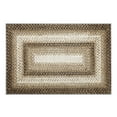 thumbnail image 3 of Haperlare Braided Print Boho Rug Living Room Area Rug Modern Geometric Area Rug Washable Rug Farmhouse Floor Carpet, 2' x 3' Beige, 3 of 7