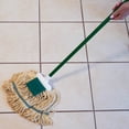thumbnail image 3 of Libman Jumbo Cotton Wet Mop Green Steel Handle #121, 3 of 6