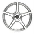 thumbnail image 5 of Motiv 17x7.5 5X4.50 433MS Blade Silver Wheel Rim, 5 of 5