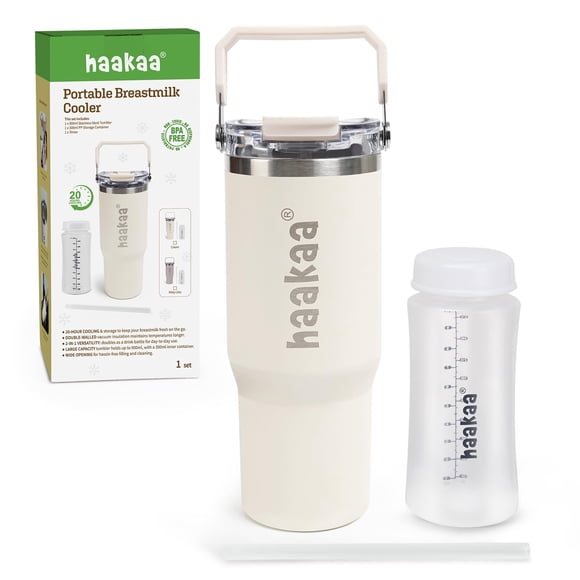 Enfriador portátil de leche materna de 900 ml hasta 20 horas