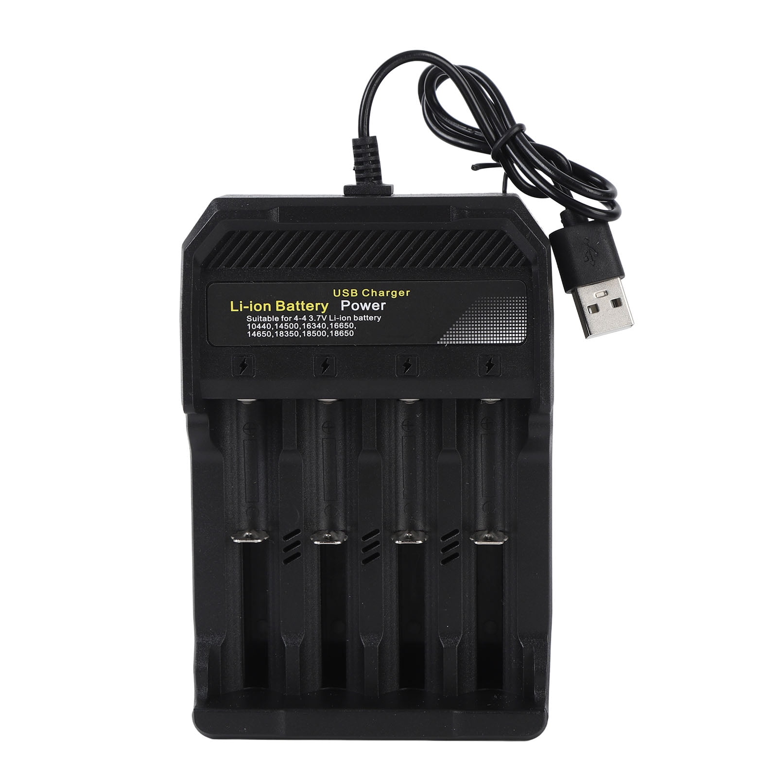 vape of legend cerise Chargeur de Batterie 18650 Charge Indépendante Chargeur de Batterie  Intelligent Universel à 4 Baies pour Batteries Lithium Li Ion 10440 14500  16340 16650 14650 18350 18500 18650
