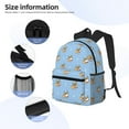 thumbnail image 5 of Lsque Corgi Dog Classic Casual Backpack - Large Capacity Water-Resistant Backpack for School, Work, Travel, and Outdoor Activities, 5 of 8