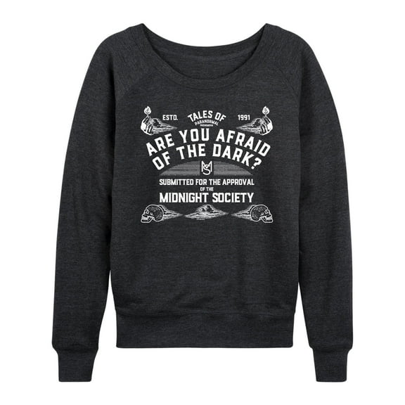 Are You Afraid Of The Dark? - Ouija Board - Women's Lightweight French Terry Long Sleeve Shirt