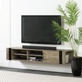 thumbnail image 1 of South Shore Munich 68" Wall Mounted Media Console -Weathered Oak, 1 of 15