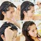 thumbnail image 4 of Qarigey Black Red Braider Hair Clip Burst Pin Hairdo Bring Hair Hoop Accesorio para el cabello negro, 4 of 8