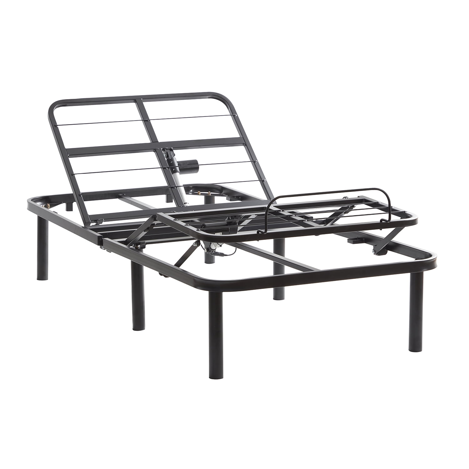 Clara Clark Basic Adjustable Bed Base, Twin XL Size Bed Frame, Motorized Head and Foot Incline, Adjustable Bed Frame, Wireless Remote, Fast & Easy Assembly
