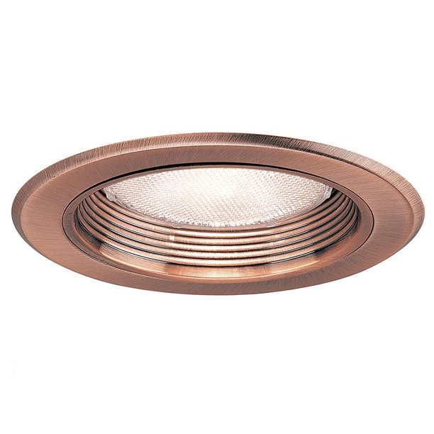 Nora NT5010CO 5" Copper Baffle Metal Trim Ring Recessed Light Trim