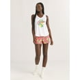 thumbnail image 4 of Joyspun Women's Printed Tank Top and Shorts Pajama Set, 2-Piece, Sizes XS-3X, 4 of 7