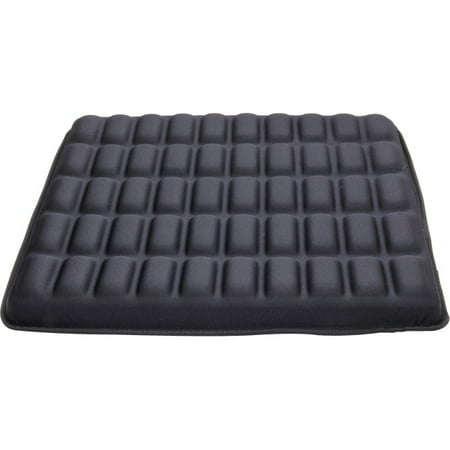 IO Crest Gel Seat Support Pad - 16" x 1.6" x 16" - Black