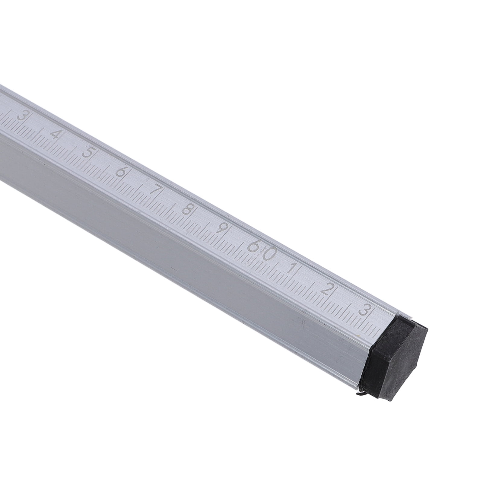 BIMZUC T-Type Push Glass Cutter 24 inches / 60 cm with 14 Rollers Aluminum Alloy Manual T Glass Cutting Tool for Thick Glass and Ceramic Tile Professional Heavy Duty Craft Tool