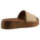 thumbnail image 3 of Sandalia Mujer Aria By Eh! Plataforma Casual Versatil beige 25, 3 of 4