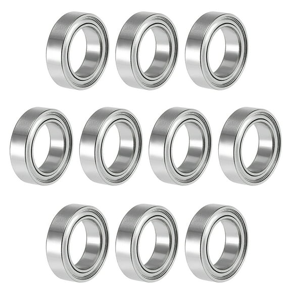 SMR117ZZ Deep Groove Ball Bearing 7mm x 11mm x 3mm Double Shielded Stainless Steel 10pcs