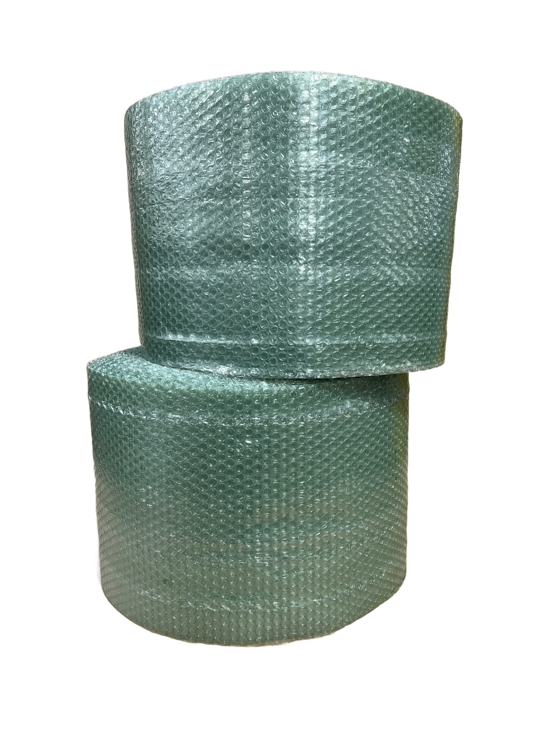 3/16" Small Bubble Cushioning Wrap Recycled Roll 400' x 12" Wide 400FT Perf 12"