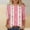 #0296-Multicolor, variant on Womens 3/4 Sleeve T Shirts, Loose Fit Round Neck Tops with Allover Print, Relaxed Casual Blouses for Women, Everyday Spring Summer Flowy Tops Gift