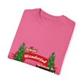 thumbnail image 3 of It's The Most Wonderful Time Of The Year Merry Christmas Motivational| Inspirational | Trendy Unisex Garment-Dyed T-shirt, 3 of 4