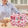 thumbnail image 6 of FOR U DESIGNS Heart Leopard Stand Mixer Cover Dustproof Kitchen Aid Covers for Stand Mixer or Coffee Maker Valentine's Day Decoration for Kitchen Aid Accessories and Attachments - L, 6 of 8